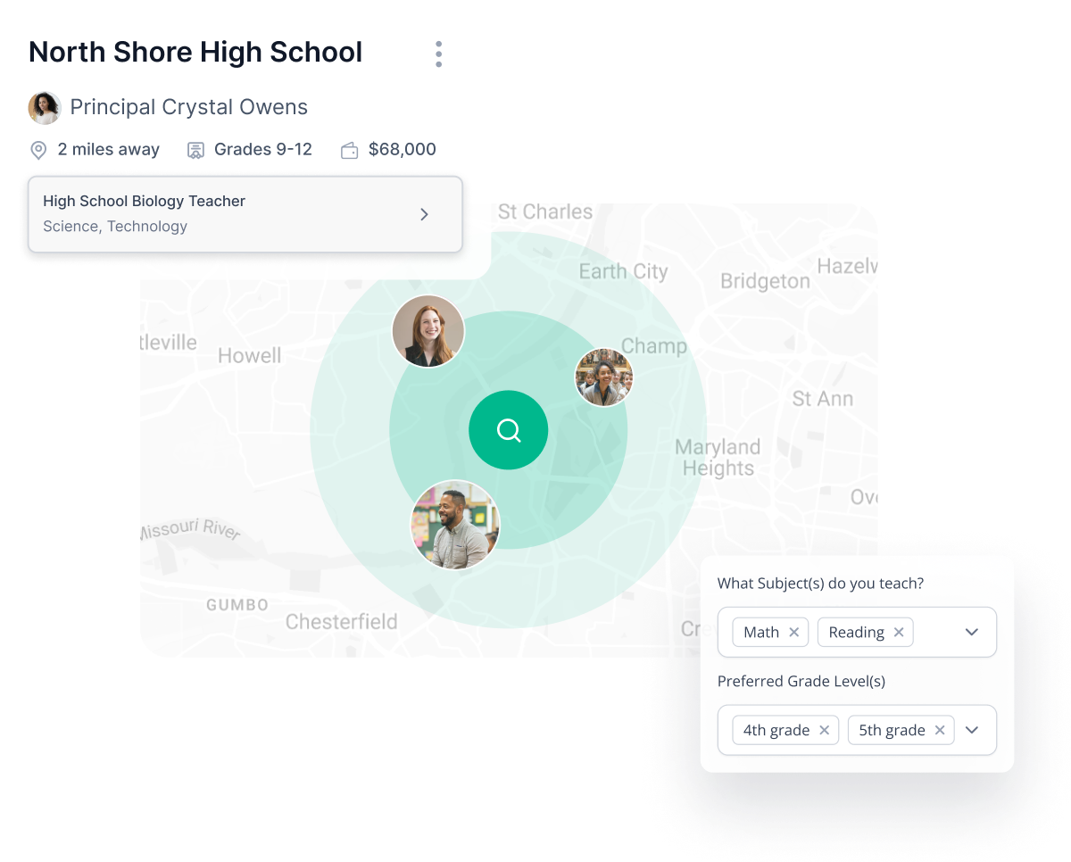 Connect directly with principals